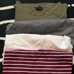 4 H&M Basic Tees